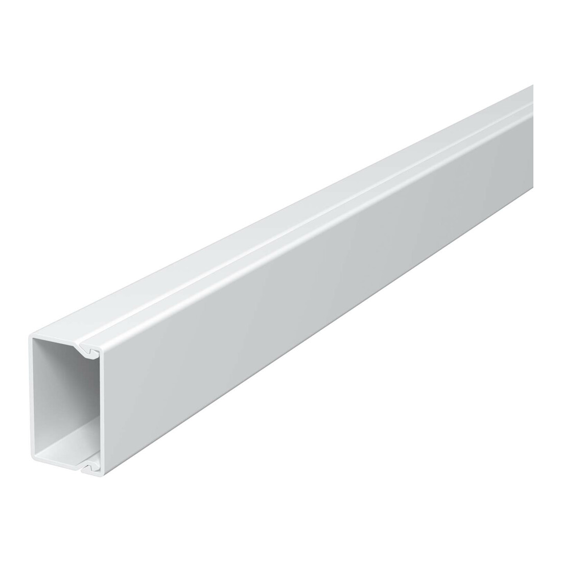 OBO Bettermann Canal mural et plafond 40 × 40 mm, PVC WDK40040RW