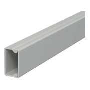 OBO Bettermann Canal mural et plafond sans couvercle 15 × 30 mm, PVC WDK15030GR-1