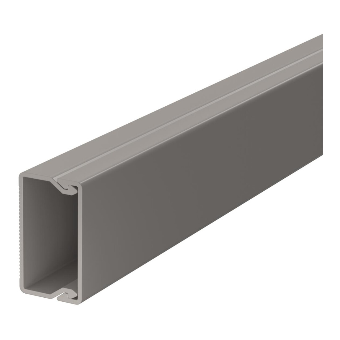 OBO Bettermann Canal mural et plafond sans couvercle 20×35 mm, PVC WDK20035GR