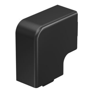 OBO Bettermann Capot d'angle plat HF25040SW 25 × 40 mm PVC noir WDK