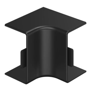 OBO Bettermann Capuchon d’angle intérieur HI25040SW 25 × 40 mm PVC noir WDK