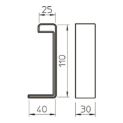 OBO Bettermann Capuchon de protection pour câble SKHW 110 OR (lot de 2)-4
