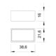 OBO Bettermann Capuchon de protection pour type 1268 CM3518 SK