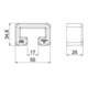 OBO Bettermann Capuchon de protection rail CPS 5 MS5030 SK
