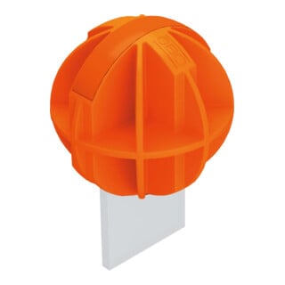 OBO Bettermann Capuchon de protection réfléchissant PE, orange pastel ProtectionBall
