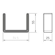 OBO Bettermann Capuchon de protection Vertr pour manche US7, orange US 7 KS OR-4