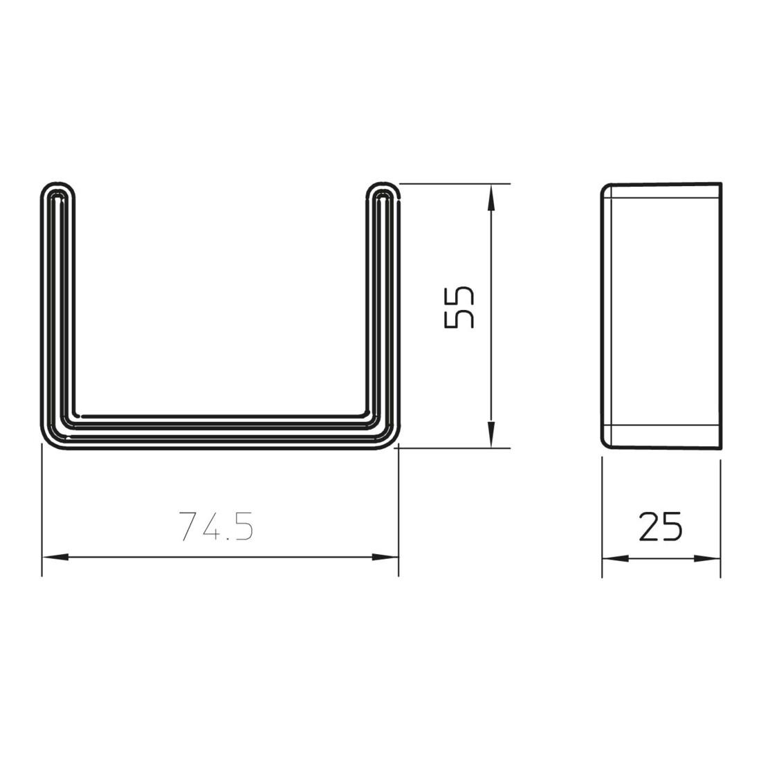 OBO Bettermann Capuchon de protection Vertr pour manche US7, orange US 7 KS OR
