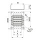 OBO Bettermann Chemin de câble Vertr 110×200×3050 mm MKSM 120 FS