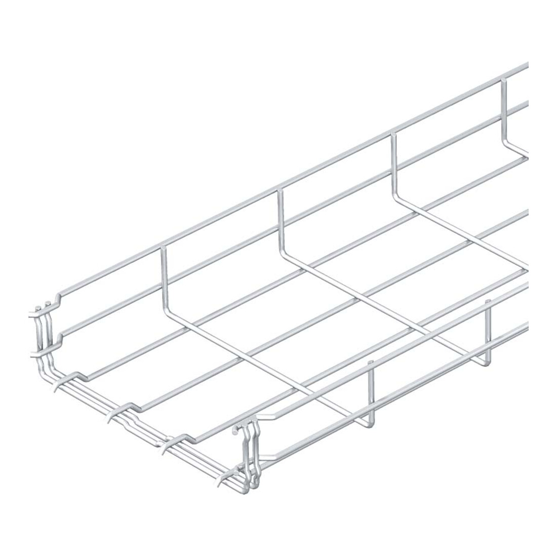 OBO Bettermann Chemin de câbles à grille 55 × 200 × 3000 mm GRM 55 200 A2
