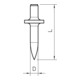 OBO Bettermann Cheville à frapper sans filetage L15mm 903 RB 15