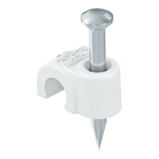 OBO Bettermann Clip d'isolation Vertr Iso-Nagel 7,0 mm 2007 25 RW