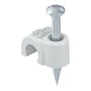 OBO Bettermann Clip isolant pour clou 20 mm 2020 40 LGR-1