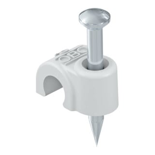 OBO Bettermann Clip isolant pour clous Vertr 9,0 mm 2009 35 LGR SP