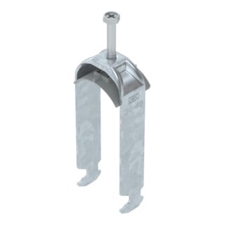 OBO Bettermann Collier à étrier 34-40 mm BS-H2-K-40 avec bande de fixation