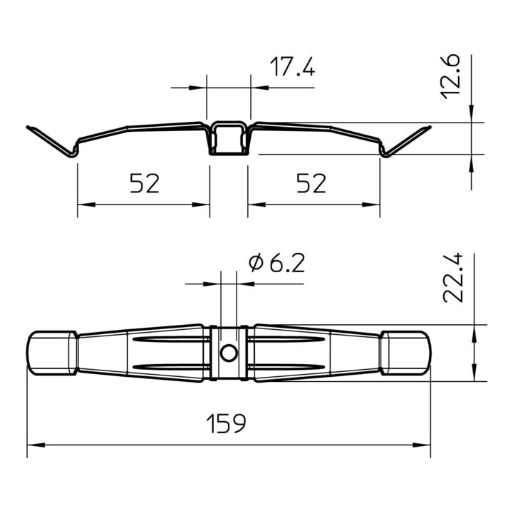 OBO Bettermann Collier de câble VA 1.4310 2034 M A2