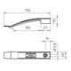 OBO Bettermann Collier de câble Vertr 1x8 NYM3x1,5 lgr 2032 SP