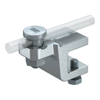 OBO Bettermann Collier de fixation à contact fixe Vertr 5004 DIN-FT 20
