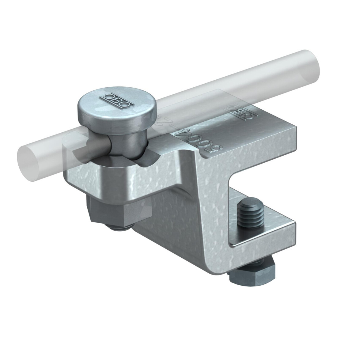 OBO Bettermann Collier de fixation à contact fixe Vertr 5004 DIN-FT 20