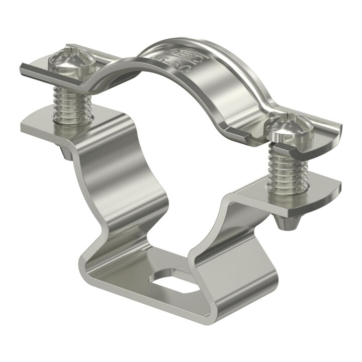 OBO Bettermann Collier de fixation avec fente longue 25-30 mm ASL 733 30 A2