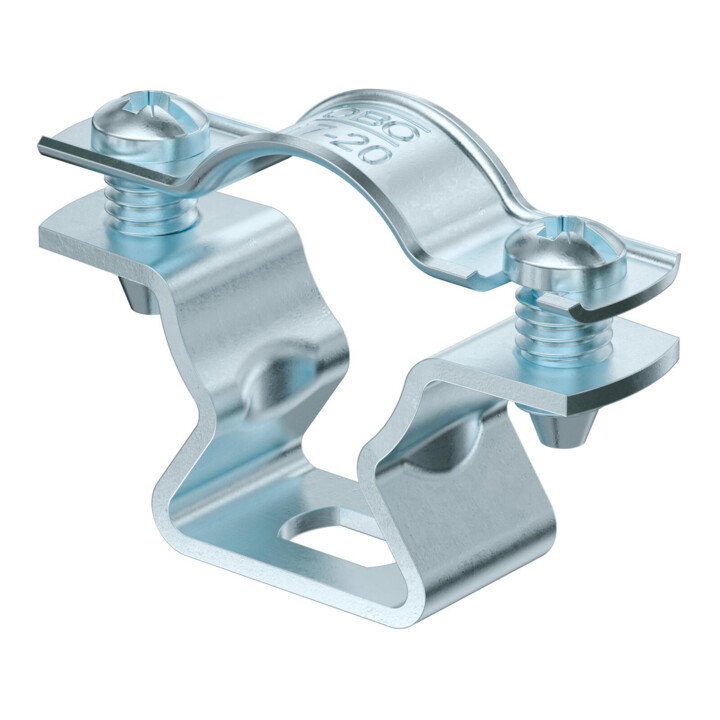 OBO Bettermann Collier de fixation avec trou oblong 17-20 mm ASL 733 20 G