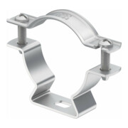 OBO Bettermann Collier de fixation avec trou oblong 25-30 mm ASL 733 30 ALU-1