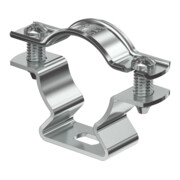 OBO Bettermann Collier de fixation avec trou oblong 25-30 mm ASL 733 30 ALU-2
