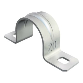 OBO Bettermann Collier de fixation galvanisé vz 605 55 G