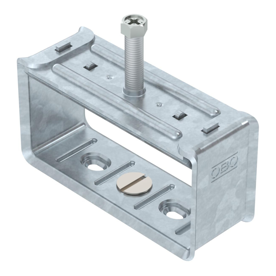 OBO Bettermann Collier de fixation ignifuge zingué 2056 B 40 FT