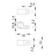 OBO Bettermann Collier de fixation Iso gr 255 16 mm LGR