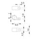 OBO Bettermann Collier de fixation Iso gr 255 5,2 mm LGR