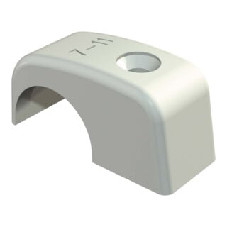 OBO Bettermann Collier de fixation ISO pour câble 2-4mm PP, réf. 4028