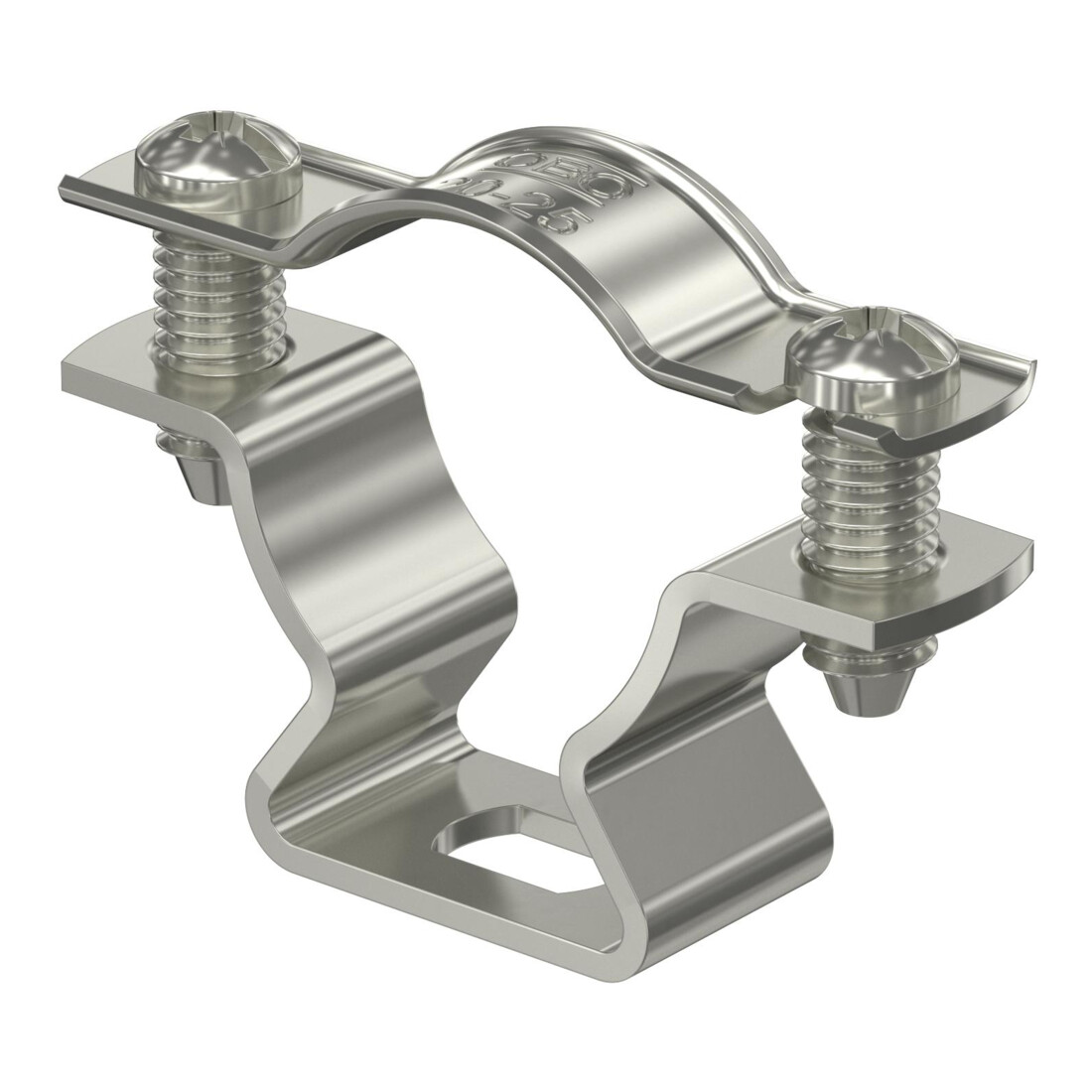 OBO Bettermann Collier de fixation réglable avec fente 20-25 mm ASL 733 25 A2