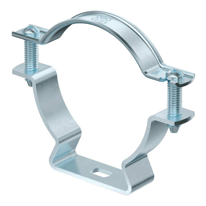 OBO Bettermann Collier de fixation réglable avec fente 53-63 mm ASL 733 63 G