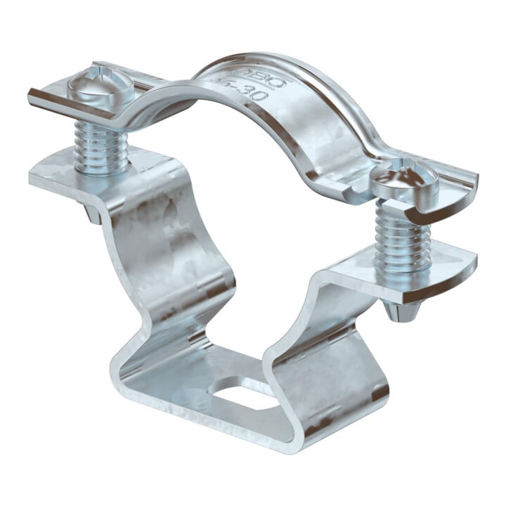 OBO Bettermann Collier de fixation réglable avec trou oblong 25-30mm ASL 733 30 FT