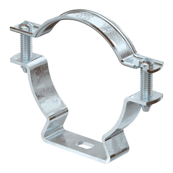 OBO Bettermann Collier de fixation réglable avec trou oblong 53-63 mm ASL 733 63 FT