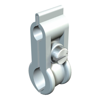 OBO Bettermann Collier de serrage ISO pour fil d'acier gris 4024 16-23