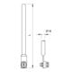 OBO Bettermann Connecteur articulé FSK RAL7035 WRGV 110 LGR