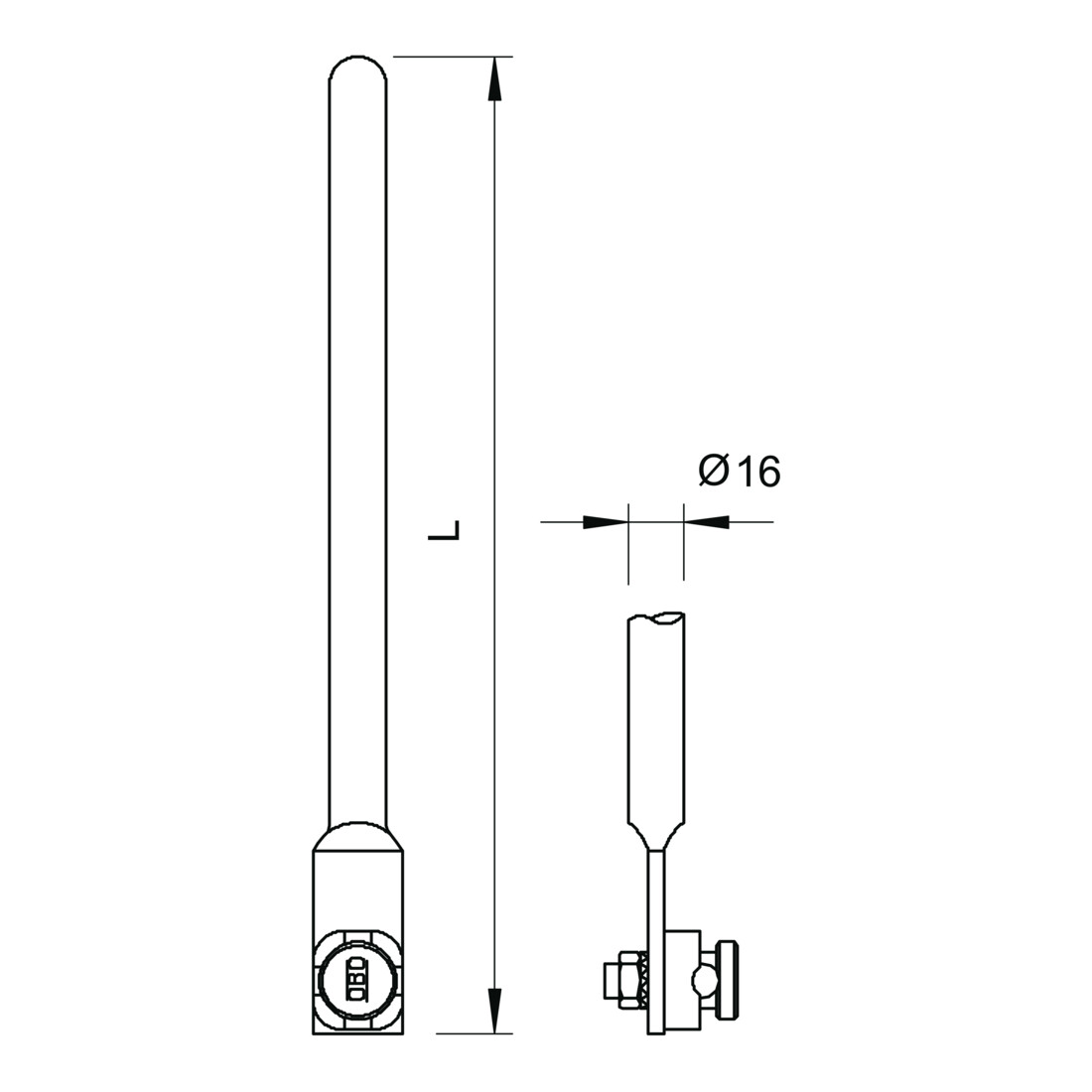 OBO Bettermann Connecteur articulé FSK RAL7035 WRGV 110 LGR