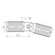 OBO Bettermann Connecteur articulé SH 60 mm RGV 60 FT