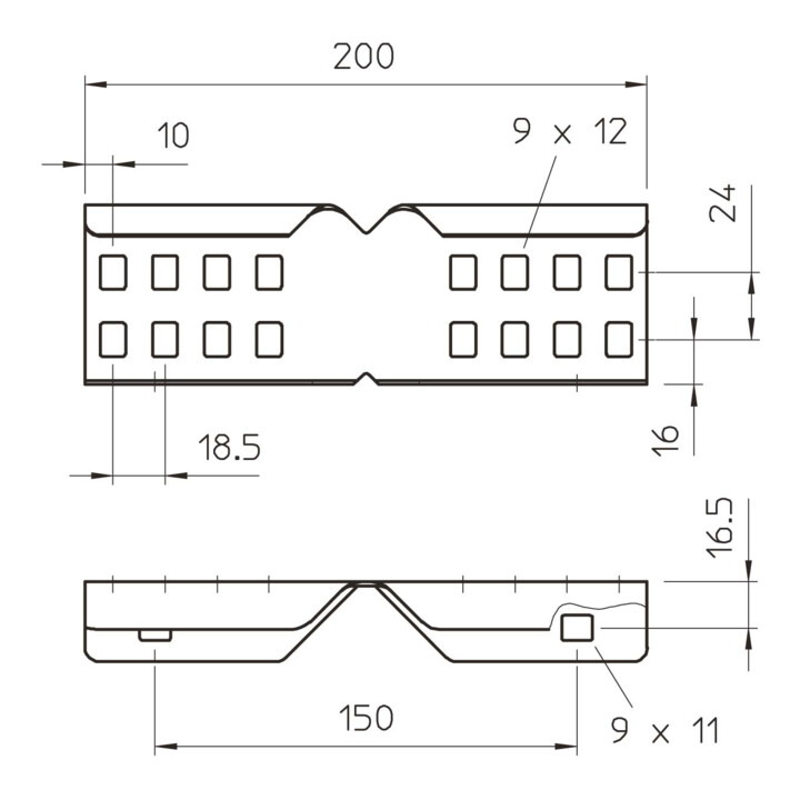 OBO Bettermann Connecteur d’angle pour échelle à câbles LWVG 60 FS
