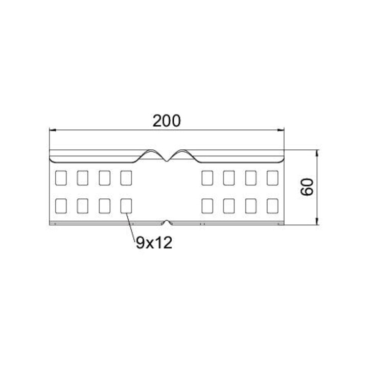 OBO Bettermann Connecteur d’angle pour échelle à câbles LWVG 60 FS