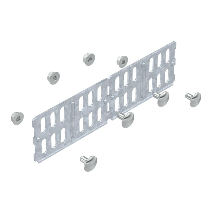 OBO Bettermann Connecteur de jonction pour goulotte câble 200 mm pour 60 mm RWVL 60 FT