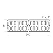 OBO Bettermann Connecteur de liaison pour goulotte câble 200 mm pour 60 mm RWVL 60 FS-4