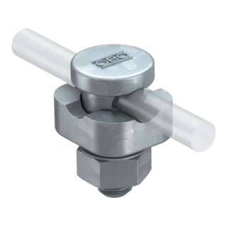 OBO Bettermann Connecteur de raccordement 1 pièce, Forme A 5001 DIN-FT