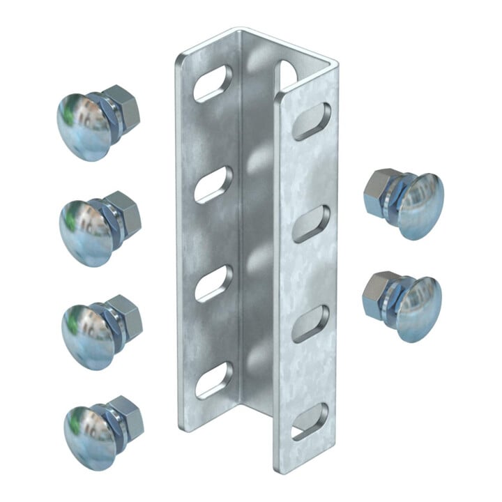 OBO Bettermann Connecteur U en acier galvanisé VUS 7 FT