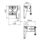 OBO Bettermann Console de fixation profondeur 198-351 BKN200 350