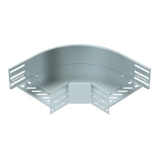 OBO Bettermann Coude 90 degrés 85 × 200 galvanisé à chaud RB 820 FS