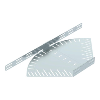 OBO Bettermann Coude réglable en angle 60 × 400 galvanisé à bande RB W 640 FS