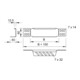 OBO Bettermann Coudes de réduction/fin de ligne 60×100 mm RWEB 610 FS