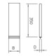 OBO Bettermann Coussins coupe-feu moyens 350×170×23 KBK-2